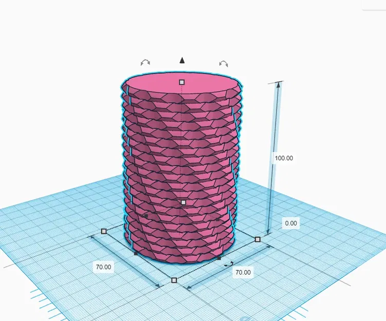 Bình hoa đựng bút sáng tạo từ Tinkercad - Image 4