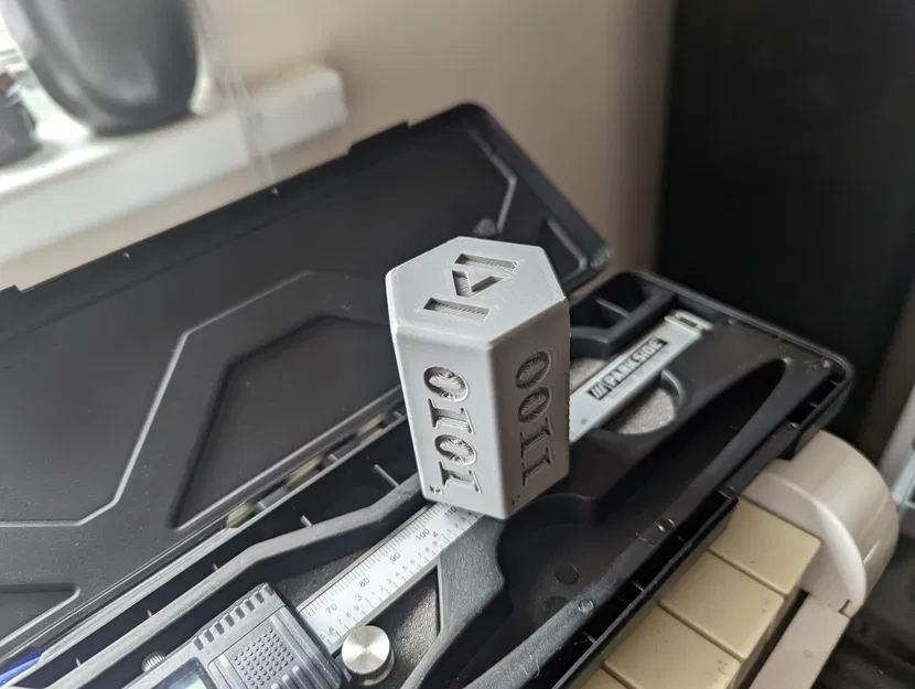 Xúc xắc nhị phân lớn cho trò chơi bàn - Image 2