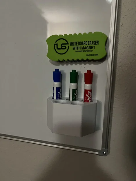 Giá đỡ bút lông xóa khô gắn từ tính - Image 1