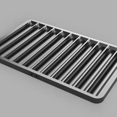 Khay bút máy R2 với góc bo tròn sáng chế của Apple