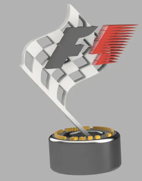 Cúp F1 với thiết kế logo độc đáo - Image 2