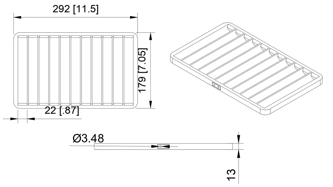 Khay bút máy R2 với góc bo tròn sáng chế của Apple - Image 5