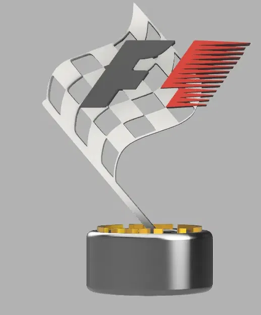 Cúp F1 với thiết kế logo độc đáo - Image 3