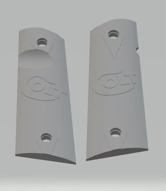 Cán súng Colt 1911 với thiết kế tùy chỉnh - Image 1