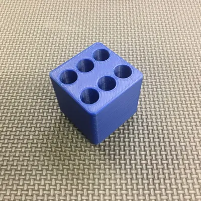 Giá đỡ Gridfinity cho bộ dao phay 3/8" shank 6 món