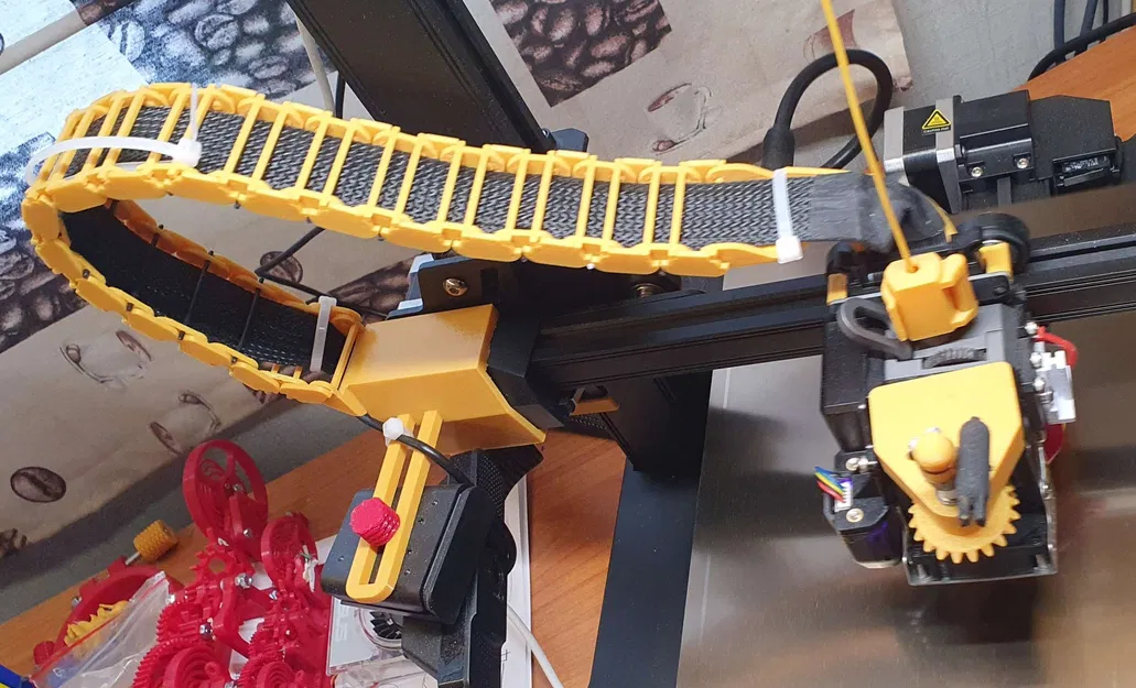 Giá đỡ webcam và chuỗi kéo cho máy in 3D Ender 3 S1 - Image 1