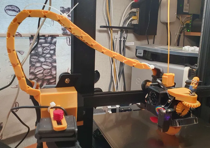 Giá đỡ webcam và chuỗi kéo cho máy in 3D Ender 3 S1 - Image 3