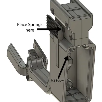 Bộ chuyển đổi M4 cho Airsoft Hi-Capa 4.3 Rail V2