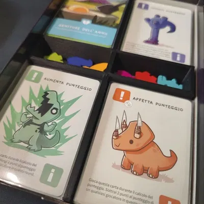 Giá đỡ thẻ bài cho trò chơi Happy Little Dinosaurs và mở rộng 5...