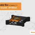 Giá đỡ quạt 30x30mm và 40x40mm cho hộp u-maker Weidmueller - Thumbnail 1