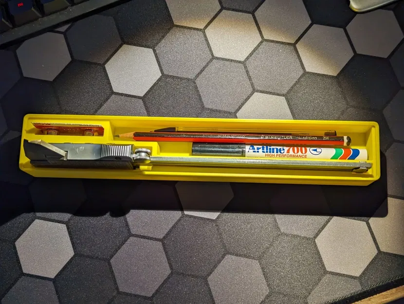 Giá đỡ thước kẹp Gridfinity với không gian lưu trữ bổ sung - Image 3