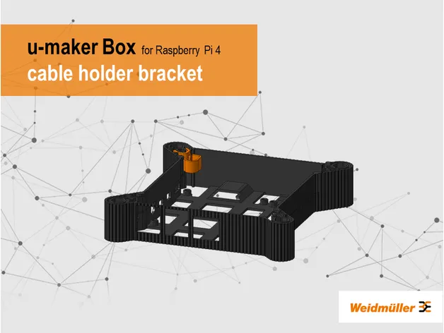 Giá đỡ cáp u-maker Box giúp tổ chức dự án hiệu quả - Image 1