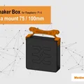 Giá đỡ Vesa ngoài cho u-maker-Box 75/100mm - Thumbnail 1