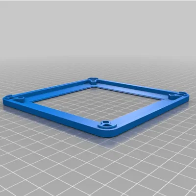 Bộ hiển thị u-maker-Box - Màn hình cảm ứng Hyperpixel 4.0 Vuông