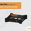 Giá đỡ đa năng dọc cho hộp u-maker của Weidmueller - Thumbnail 1