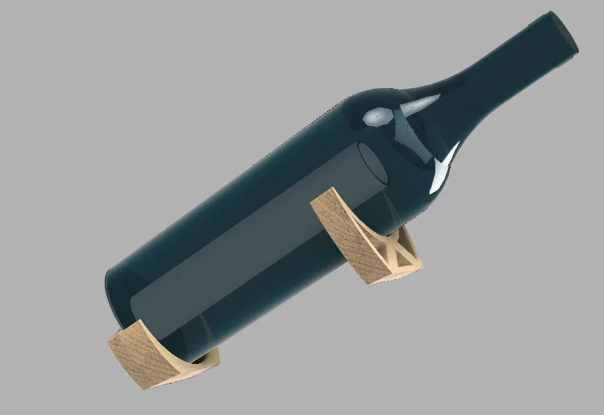 Đèn trang trí bằng rượu vang độc đáo - Image 1