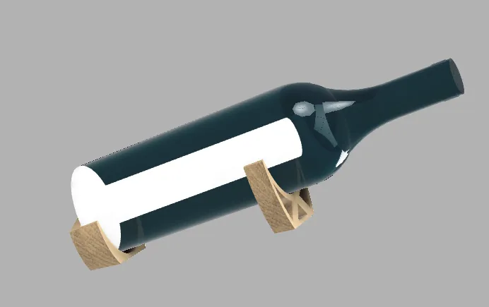 Đèn trang trí bằng rượu vang độc đáo - Image 2