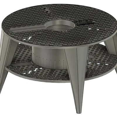 Giá đỡ màn hình đơn giản từ cuộn Prusament