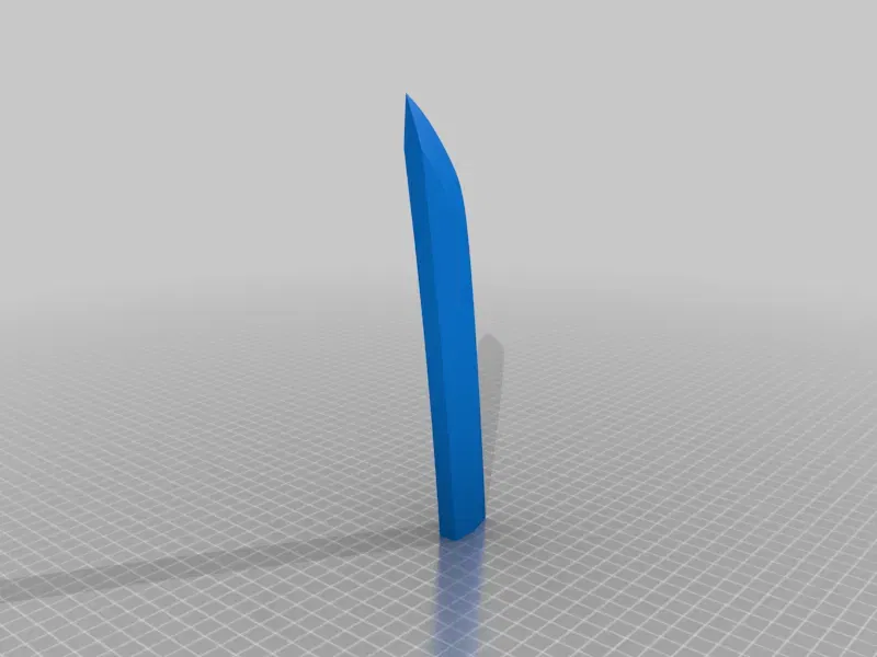 Kiếm Tanjirou Katana v2 (Demon Slayer) với lưỡi cắt và lỗ 4mm - Image 2