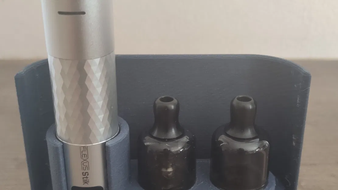 Giá đỡ sạc Aspire Flexus Stik Pod với 2 khe lưu trữ - Image 1