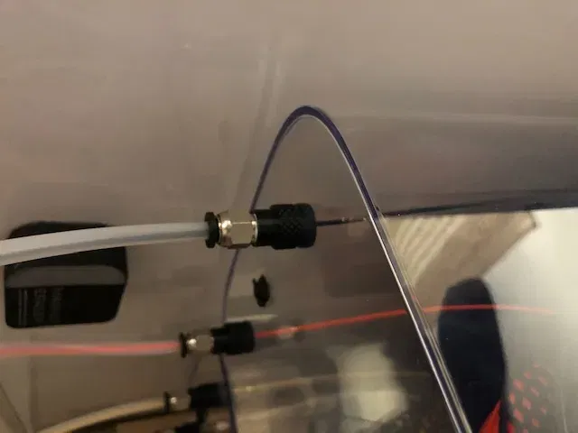 Bộ chuyển đổi PTFE PolyBox cho kết nối khí nén 8mm - Image 1