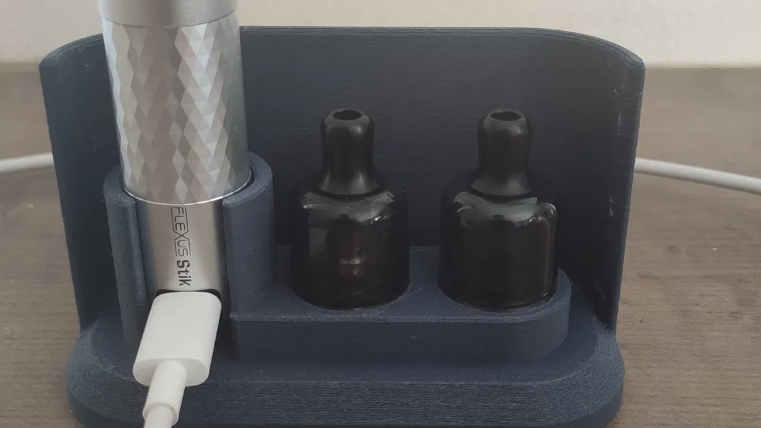 Giá đỡ sạc Aspire Flexus Stik Pod với 2 khe lưu trữ - Image 2