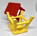 Mẫu phân tích ghế ngồi hài hước cho in 3D - Thumbnail 4