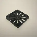 Đế lót ly hình quạt máy tính 72mm x 72mm x 8mm - Thumbnail 1