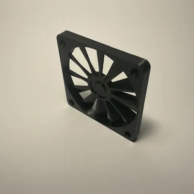 Đế lót ly hình quạt máy tính 72mm x 72mm x 8mm