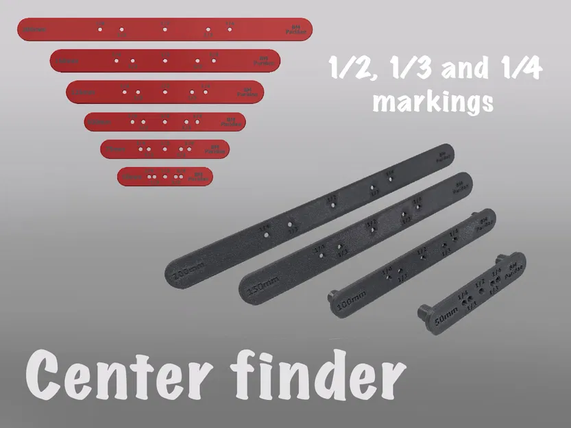 Công cụ đánh dấu tâm với kích thước 50-200mm - Image 1