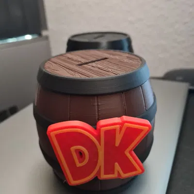 Kong Lừa Fass Spardose 3D