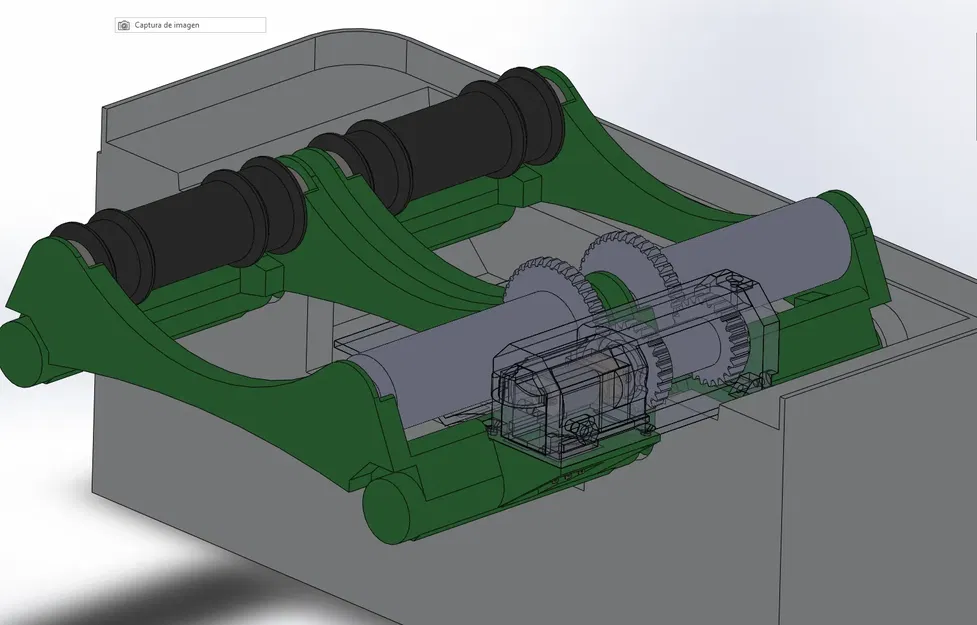 Cơ chế lái động cơ cho máy sấy filament fixdry - Image 3