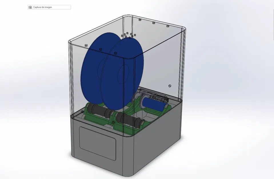 Cơ chế lái động cơ cho máy sấy filament fixdry - Image 4