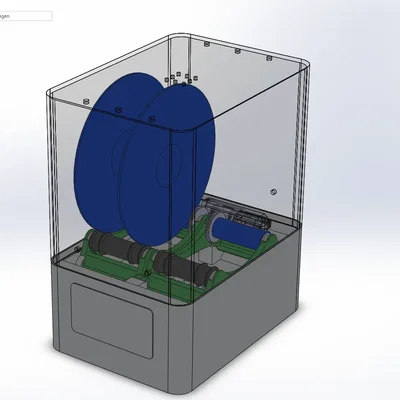 Cơ chế lái động cơ cho máy sấy filament fixdry