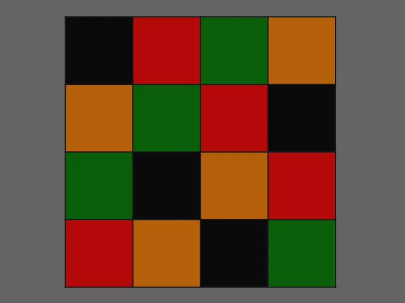 Mô hình thử nghiệm chuyển màu 4 màu cho máy in đa filament - Image 1