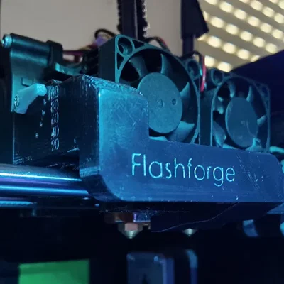 Bộ ống dẫn gió trước với van điều chỉnh cho FlashForge Creat...