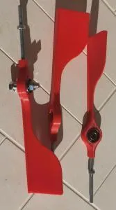Tua bin gió Savonius để xua đuổi chim khỏi vườn - Image 11