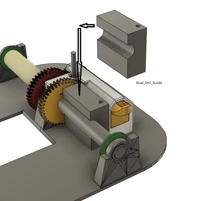 Cơ chế truyền động cho máy sấy filament Eibos Cyclops