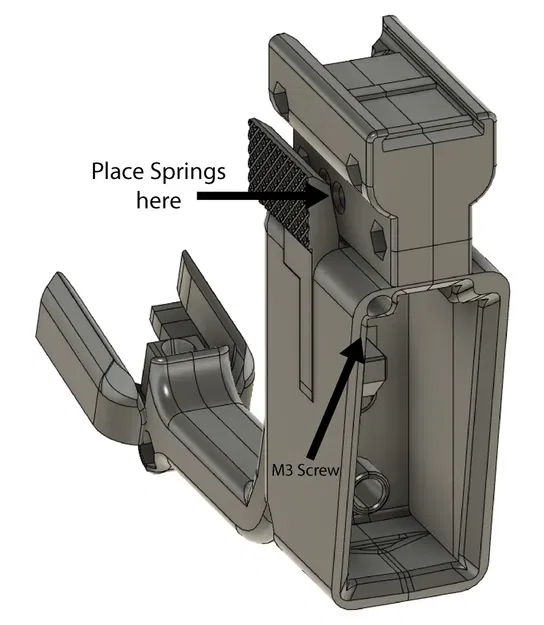 Bộ chuyển đổi M4 cho Hi-Capa 5.1 Rail V2 - Image 3