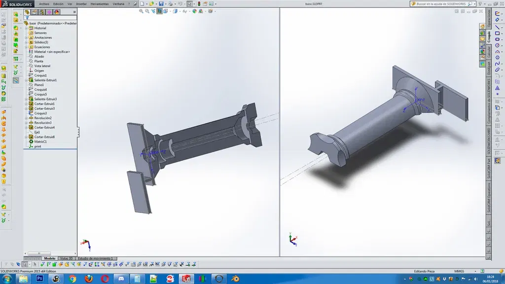 Giá đỡ cuộn bi cho máy in 3D Flashforge Creator Pro - Image 3