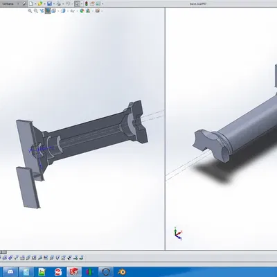 Giá đỡ cuộn bi cho máy in 3D Flashforge Creator Pro