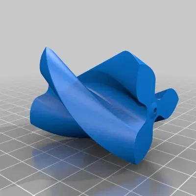 Bánh răng 3 răng cho trục 2mm trong SolidWorks