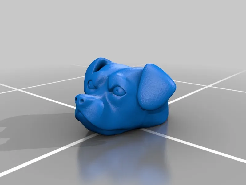 Hộp trang sức hình chó in từ gỗ và đồng - Image 4