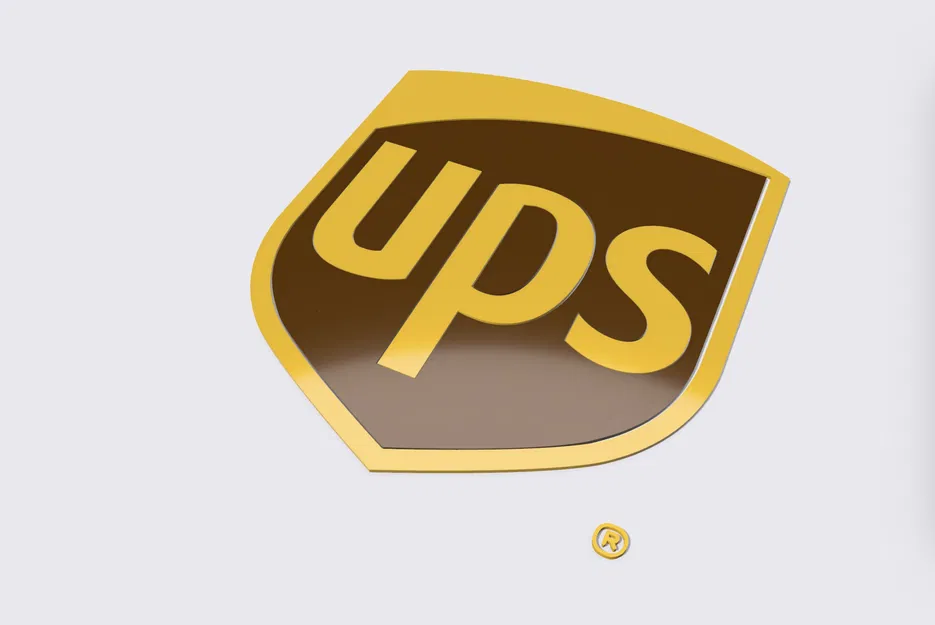 Biểu tượng UPS 3D cao 5mm - Image 1