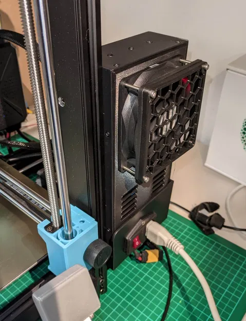 Nắp che PSU SOVOL SV06 cho quạt 92 mm và bộ chuyển đổi bước xu... - Image 1