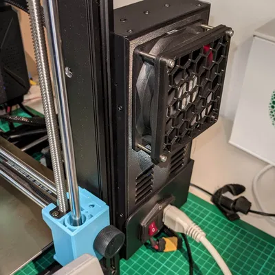 Nắp che PSU SOVOL SV06 cho quạt 92 mm và bộ chuyển đổi bước xu...