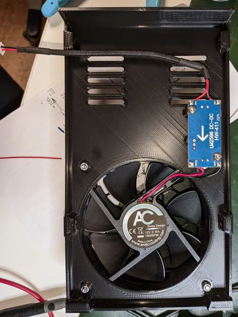 Nắp che PSU SOVOL SV06 cho quạt 92 mm và bộ chuyển đổi bước xu... - Image 2