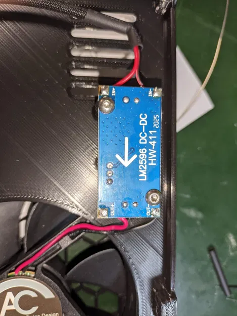 Nắp che PSU SOVOL SV06 cho quạt 92 mm và bộ chuyển đổi bước xu... - Image 3