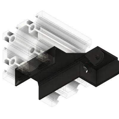 Nắp che khe dây điện cho khung 4040 máy in 3D Ender 3