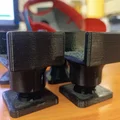 Chân điều chỉnh cho ống hình chữ nhật 40x20 - Thumbnail 1